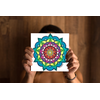 Mandala Coração Impresso 