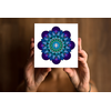 Mandala Signo Peixes Impresso 