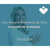 Dra. Rayane Raimunda Ferreira da Silva - PSICÓLOGA