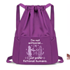 Bag Saco "I'm not antisocial..."