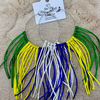 Kit com 3 Brincos Copa do Mundo Brasil - Artesanal com Laço e Franjas