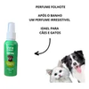Kit Shampoo Condicionador Perfume Cães Banho Pet Clean Pop