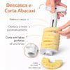 Descascador Fatiador Abacaxi Plástico Keita Cortador Prático
