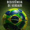 Bola de Futebol Dualt Pvc Verde Tamanho 5 Seleções Copa do Mundo
