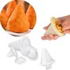 Kit 3 Formas Modeladora Para Fazer Coxinha Keita 3 Tamanhos