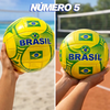 Bola Brasil Vôlei Praia Quadra World Cup Amarela