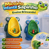 Mictório Sapinho Pinico Desfralde Criança Treino Baby Cores VERDE/AMARELO