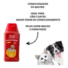 Kit Shampoo Condicionador Perfume Cães Banho Pet Clean Pop