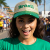 Boné Brasil Lantejoula Copa