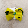 Kit com 3 Laço De Cabelo Copa Do Mundo Brasil 