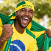 Bandana Brasil Copa Do Mundo E Eventos - Tecido Confortável