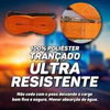 4x Kit Cinta Catraca 800kg Reforçada Amarração Carga Moto