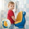 Mictório Infantil Sapinho Parede Para Desfralde Fácil Menino AZUL/AMARELO