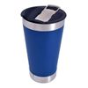 Copo Termico Com Tampa Abridor Lisa Cor Azul 473ml Cerveja Água E Mais