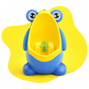 Mictório Infantil Sapinho Parede Para Desfralde Fácil Menino AZUL/AMARELO