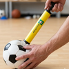 Bomba De Ar Manual Ballpump Push And Pull Para Bolas e Infláveis Amarelo