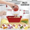 Multi Cortador 5 Em 1 Fatiador Mandolin Ralador Legumes
