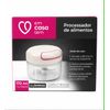 Mini Processador Manual de Alimentos 170ml com 2 Lâminas