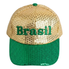 Boné Brasil Lantejoula Copa