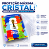 Capa Protetora Transparente para Álbum da Copa Panini - Plástico PVC Reforçado