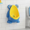 Mictório Infantil Sapinho Parede Para Desfralde Fácil Menino AZUL/AMARELO
