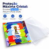 Capa Protetora Transparente para Álbum da Copa Panini - Plástico PVC Reforçado