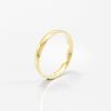 Aliança de Casamento 3mm Abaulada Semi Anatomica Ouro 18k (Unidade)