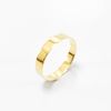 Aliança de Casamento 4mm Reta Ouro 18k (Unidade)