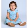 Vestido Infantil 100% Algodão - Aurora