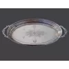 Bandeja oval prata 90 com banho de prata