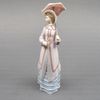 Dama com sombrinha Lladró