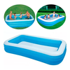[NO] Piscina Inflável Retangular Azul Giant Family Pool 180 x 140 x 60cm - 1500L
