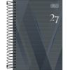 Agenda Espiral Diária 12,9 x 18,7 cm Spot 2027 - Preta e Azul - Tilibra