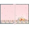  Agenda Costurada 17,6 x 23,9 cm Pooh 2027 - Fundo Rosa Moment