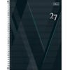 Agenda Executiva Espiral Diária 20 x 27,5 cm Spot 2027 - Preta e Azul - Tilibra