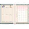  Agenda Costurada 17,6 x 23,9 cm Pooh 2027 - Fundo Rosa Moment