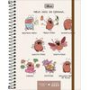 Planner Espiral Rafaella Tuma 2027, 17,7 x 24 CM (Meus dias da Semana)