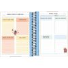 Planner Espiral Rafaella Tuma 2027, 17,7 x 24 CM (Meus dias da Semana)