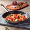 FRIGIDEIRA AÇO INOX COM CERAMICA GRAFITE