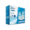 KIT 3 MAMADEIRAS AVENT CLASSICA ANTICOLICA 125ml 260ml e 330ml - 0% BPA - AZUL - PHILIPS AVENT