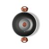 WOK MTA CERAMIC+ COM TAMPA DE VIDRO 28CM 4,3L BLACK - REVESTIMENTO CERAMICO