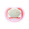 KIT 2 CHUPETAS AVENT ULTRA AIR NIGHT 0% BPA + ESTOJO - 6-18 MESES - MENINA - PHILIPS AVENT