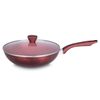 FRIGIDEIRA DE CERAMICA INDUÇÃO ANTIADERENTE GRANDE COM TAMPA