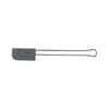 ESPÁTULA MOLDE CINZA - UTENSILIO DE SILICONE E CABO DE AÇO INOX