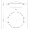 PANELA WOK COM TAMPA GRANDE INDUÇÃO TRAMONTINA INOX