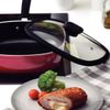 FRIGIDEIRA FUNDA TRAMONTINA REFINATTA EM ALUMÍNIO COM REVESTIMENTO INTERNO EM ANTIADERENTE STARFLON PREMIUM E EXTERNO SI