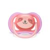 CHUPETAS AVENT SILICONE MENINA 18 MESES+ KIT 2UN + ESTOJO