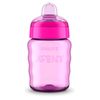 COPO TRANSIÇÃO EASY SIP C/ BICO SILICONE 260ml - 0% BPA - 9m+ - MENINA - PHILIPS AVENT