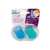 KIT 2 CHUPETAS AVENT ULTRA AIR 0% BPA + ESTOJO - 6-18 MESES - AZUL - PHILIPS AVENT