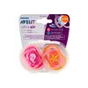 KIT 2 CHUPETAS AVENT MENINA ULTRA AIR DECORADA 6-18 MESES - PHILIPS AVENT